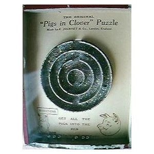 Products: 1950's Pigs In Clover Mini Pinball Game