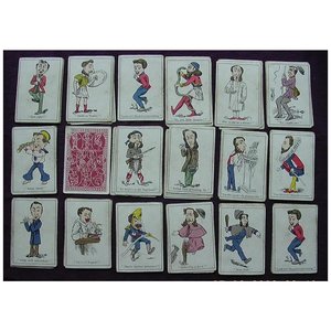 Victorian Children's SNAP Playing Cards