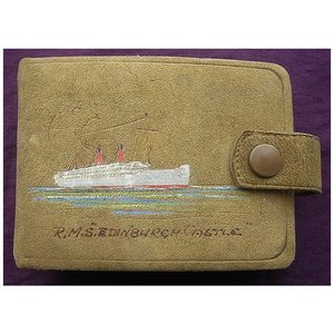 Products: Union Castle Line 'Edinburgh Castle 2' Souvenir Card Pack Holder