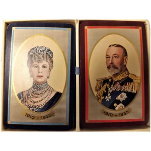 Products: King George V & Queen Mary Silver Jubilee 1935 - De La Rue Playing Cards