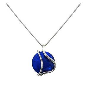 Deep blue sea necklace