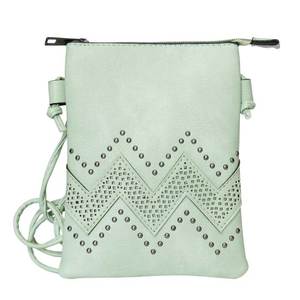 Gifts For Her: Shoulder bag pearl wave spearmint