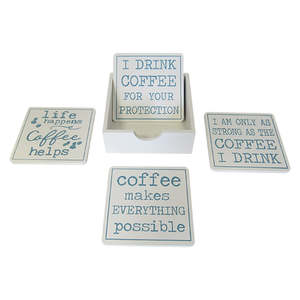 Coffee coasters Set of 4