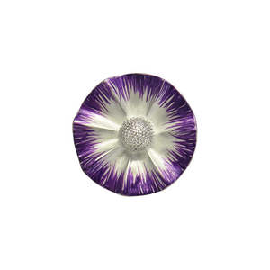 Jewellery: Purple frangipani snap
