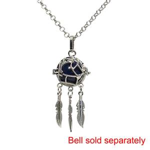Angel Caller dream catcher rhodium