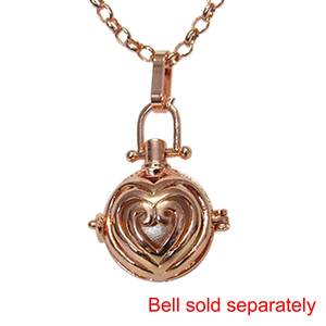 Angel Caller hearts in hearts in rose gold