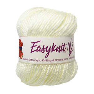 Yarn: EasyKnit Baby Cream Yarn