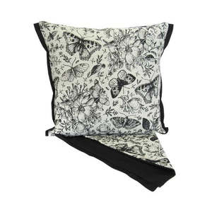 Butterfly garden cushion cover