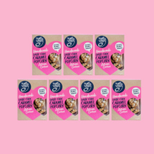 Corporate: Artisan Cookies Plant Based Vegan Dark Choc Caramel Popcorn 175g 7/CTN