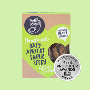 Artisan: Artisan Cookies Plant Based Vegan Oaty Apricot Super Seedy 185g UNIT