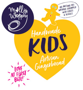 Molly Woppy Cookie Refillery: JAR LABEL Gingerbread Kid