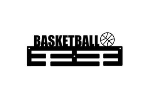 Products: Basketball Medal Hanger My Medals NZ