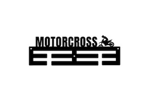 Products: Motorcross Medal Hanger My Medals NZ