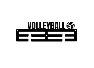 Volleyball Medal Hanger My Medals NZ