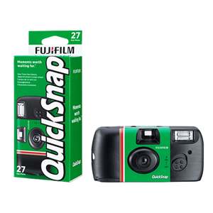 Disposable Cameras Film: Fuji Quicksnap Camera 27exp