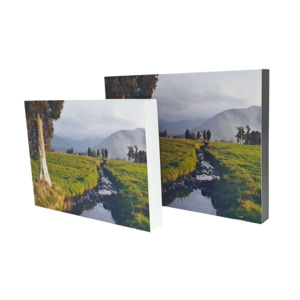 Photo Blocks: 10x10 Black Photo Block