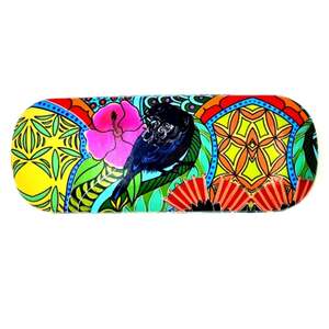 Fashion And Accessories: NZ Artwork Glasses Case - Lucia Tui