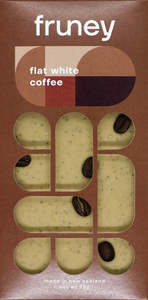 Fruney Chocolate: Fruney Flat white coffee chocolate bar