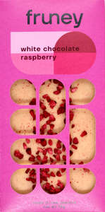 Fruney Chocolate: Fruney White Chocolate and Raspberry