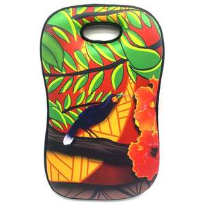 NZ Artwork Garden Kneeler - Huia Bird