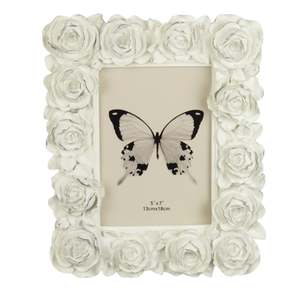 Large Roses Photo Frame 5x7