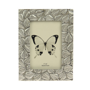 6x4 Champagne Leaves Photo Frame