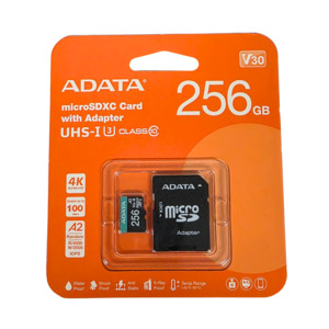 Adata MicroSDXC Card with Adapter 256gb