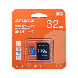 Uv Filters: Adata microSDHC Card 32gb