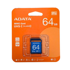 Uv Filters: Adata SDXC Card 64gb