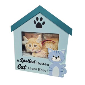 Spoiled Cat Photo Frame 6x4