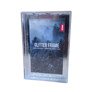 Photo Frames 1: Silver Glitter Frame 6x4