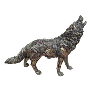 Steampunk: Steampunk Howling Wolf