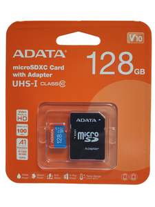Adata microSDXC 128gb Card with Adapter