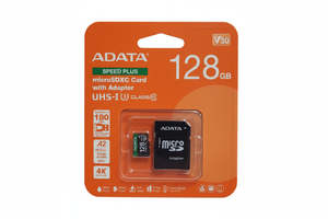 Adata SpeedPlus microSDXC 128gb Card with Adapter
