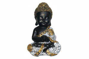 Steampunk: 16cm Buddha in Lotus Position