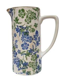 Gifts For Mum: 25.5cm Large Jug - Botanical Blue