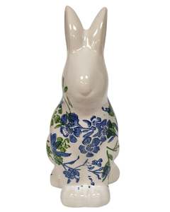 21cm Botanical Blue Rabbit