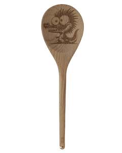 Wooden Spoon Round - Crocodile