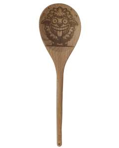 Kitchen: Wooden Spoon Round - Sheep