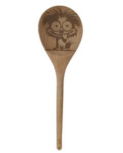 Wooden Spoon Round - Dog