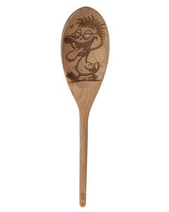 Kitchen: Wooden Spoon Oval - Duck Walking