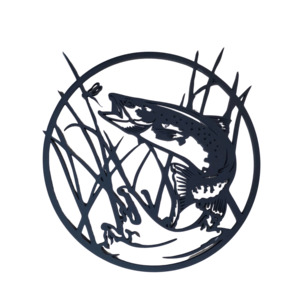 NZ Wall Art Circle - Fish