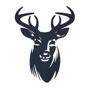 Novelty Signs: NZ Wall Art - Stags Head