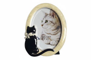 Photo Frames 1: Cat Frame - Oval