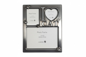 Photo Frames 1: 3 Section Cat Frame