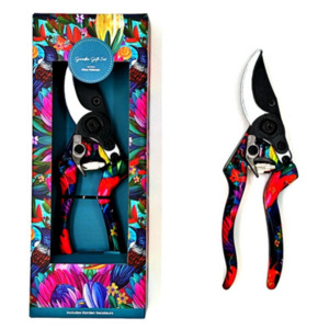 NZ Artwork Garden Secateurs Tui Floral