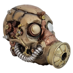 Just For Dad: Steampunk Gasmask Skull