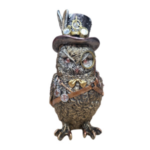 Steampunk: Steampunk Owl with Medals