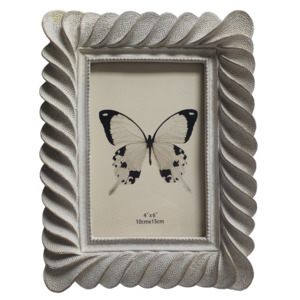 Photo Frames 1: 6x4 Twist Pattern Taupe Frame
