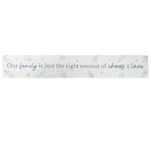25cm Home Plaque - Nut House